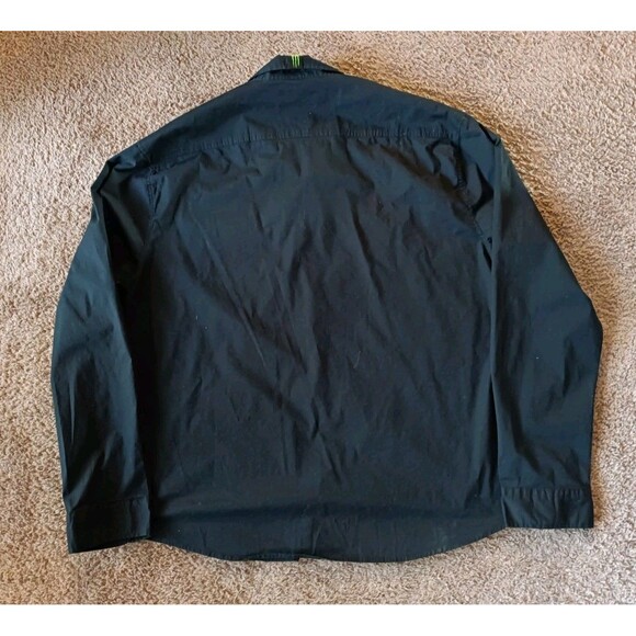 Monster Energy Black Button Down Promotional Logo Shirt Mens 3XL - Picture 4 of 7